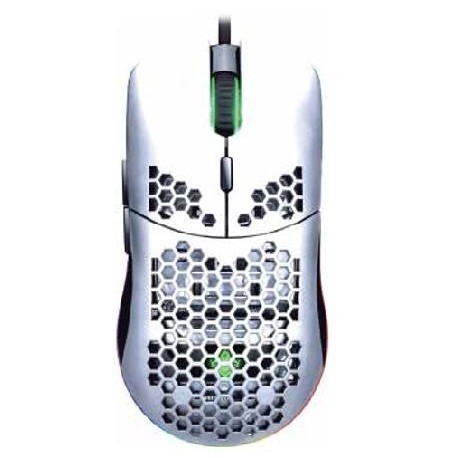 Mouse Gamer YEYIAN YMG-24311 LINKS 3000 - RGB, 6 Botones, Blanco, USB