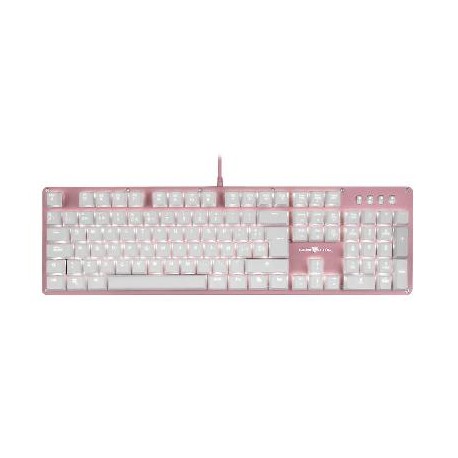 Teclado Mecánico GAME FACTOR KBG400-PK-BL - Switch R (...)
