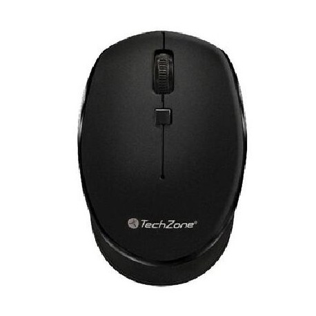Mouse Inalámbrico TechZone TZ19MOU01-INA Diseño Ambidiestro -