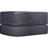 Teclado LOGITECH ERGO K860 - Bluetooth, Negro, Inalámbrico