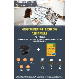 Kit Cámara Web Autofocus + Antivirus PC-99062 - cám (...)